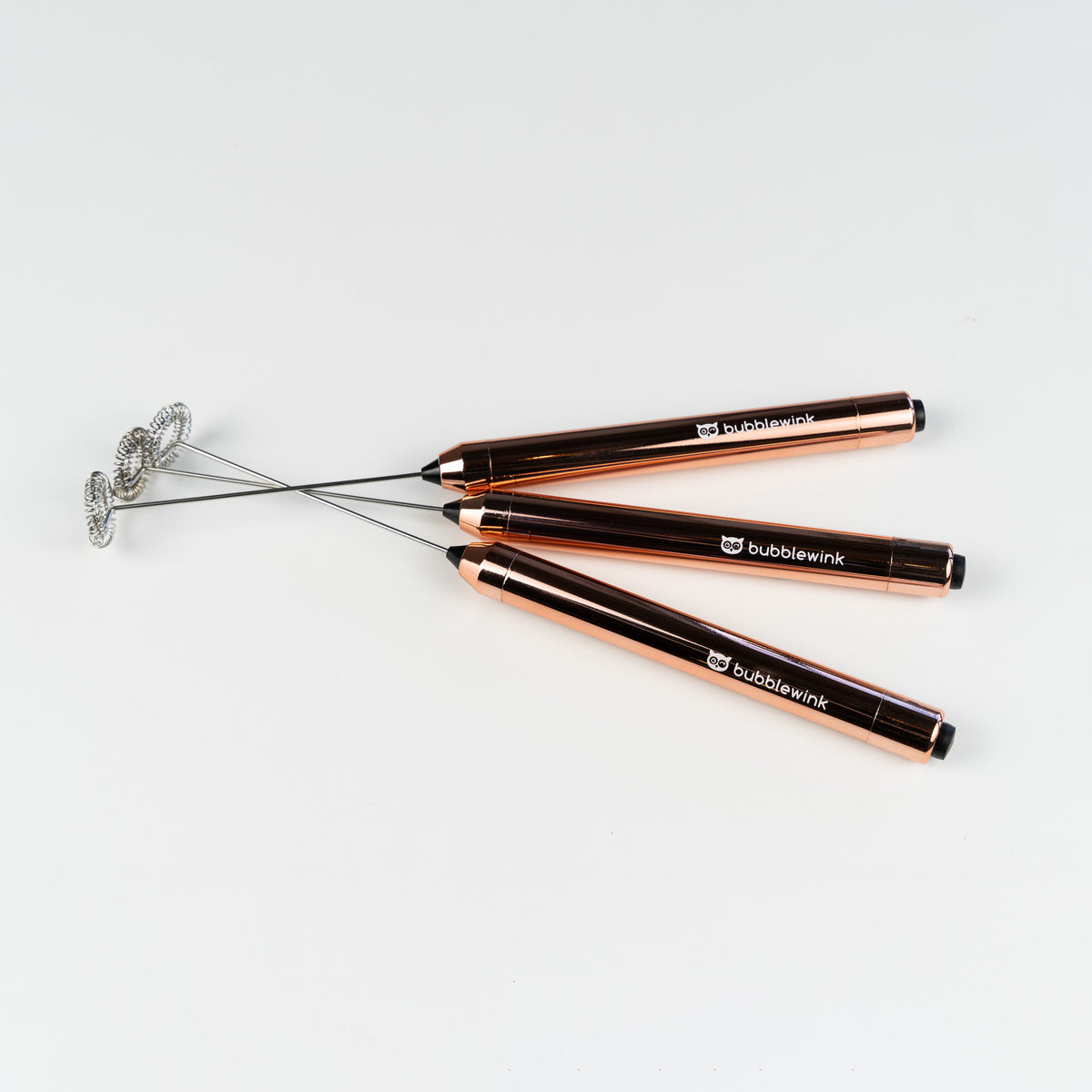 Rose Gold Frother / battery-operated